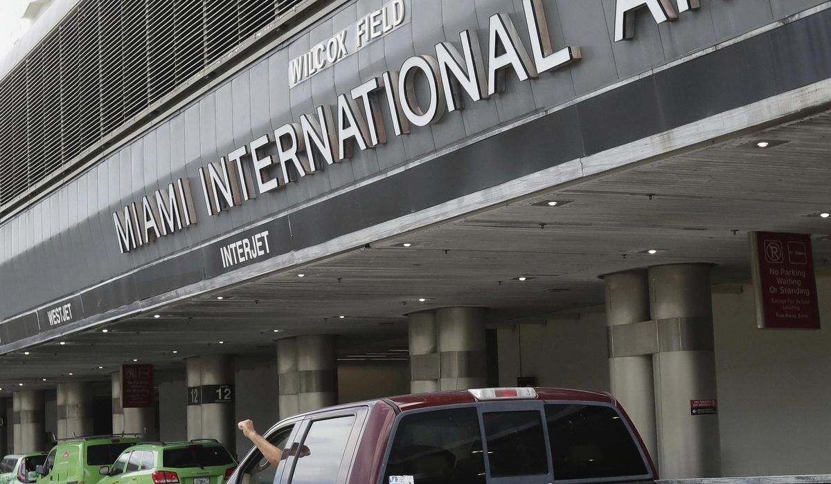 NextImg:Court records say a passenger attacked a flight attendant, swallowed rosary beads on plane to Miami
