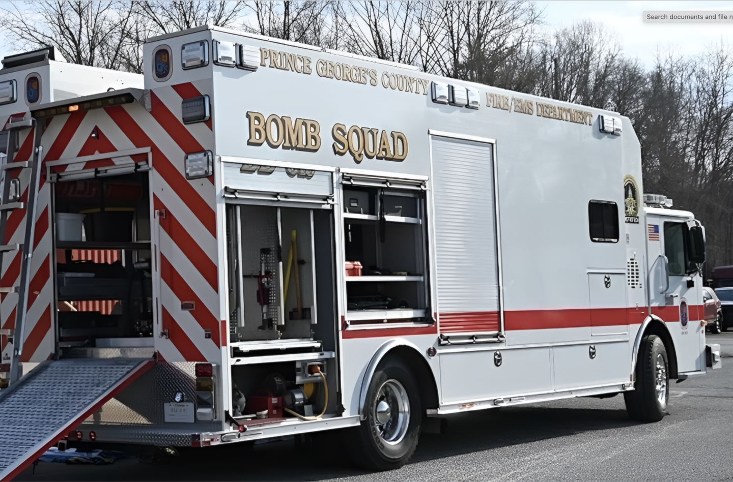 Prince George's authorities seeking man accused of putting incendiary device near fire station