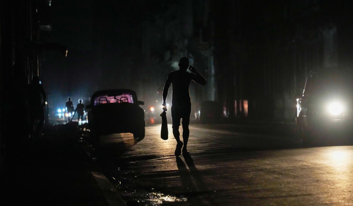 NextImg:Cuba suffers another massive power outage leaving millions in the dark