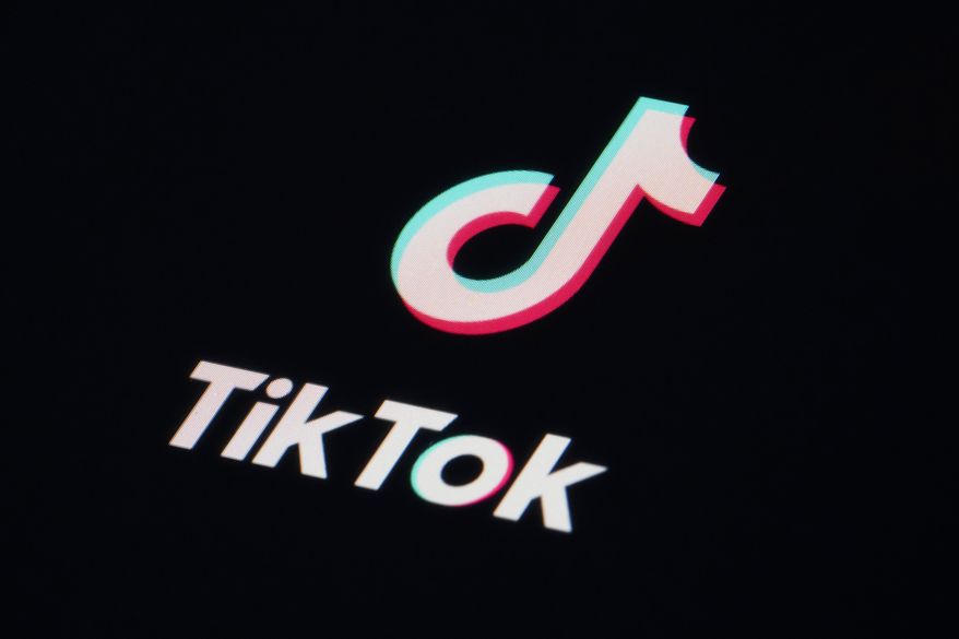 The icon for the TikTok video sharing app is seen on a smartphone in Marple Township, Pa., on Tuesday, Feb. 28, 2023. (AP Photo/Matt Slocum) **FILE**