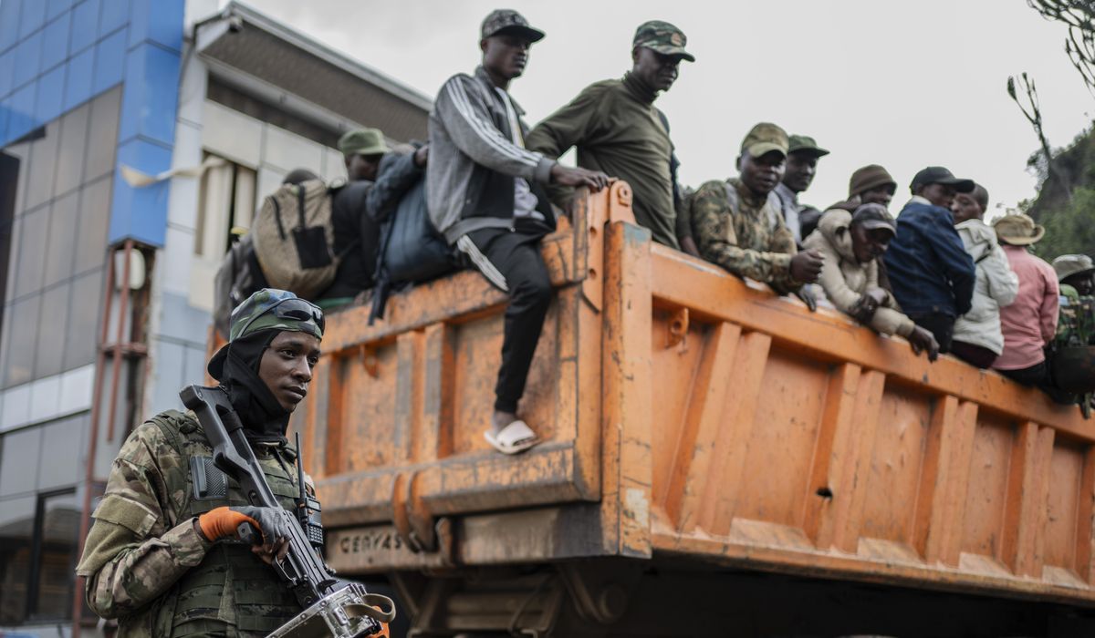 NextImg:Congo says government will participate in peace talks with M23 rebels