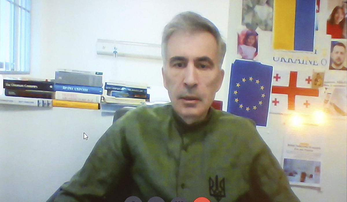 NextImg:Georgia ex-President Mikheil Saakashvili’s prison terms now total over 12 years after latest verdict