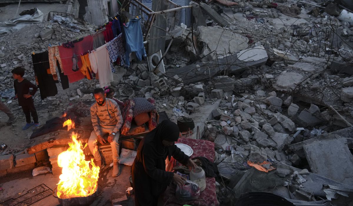 NextImg:Israel launches airstrikes into Gaza Strip amid collapse of ceasefire with Hamas