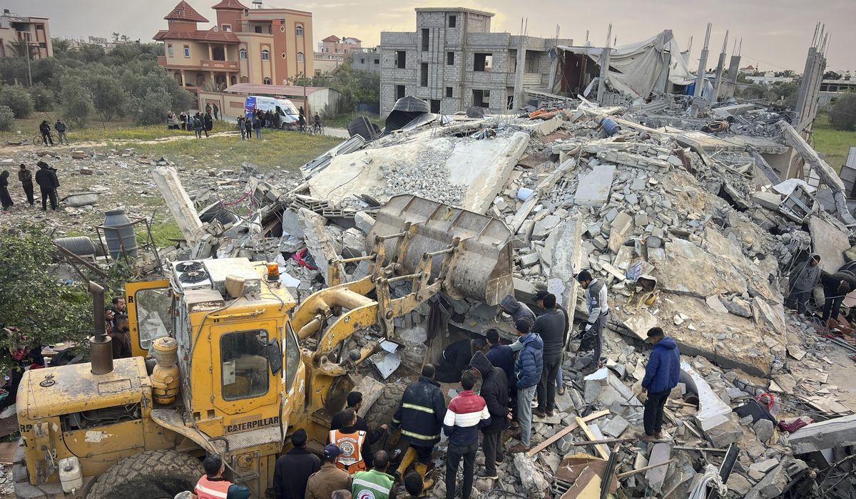 NextImg:Israeli strikes across Gaza hit multiple homes, killing at least 85 Palestinians
