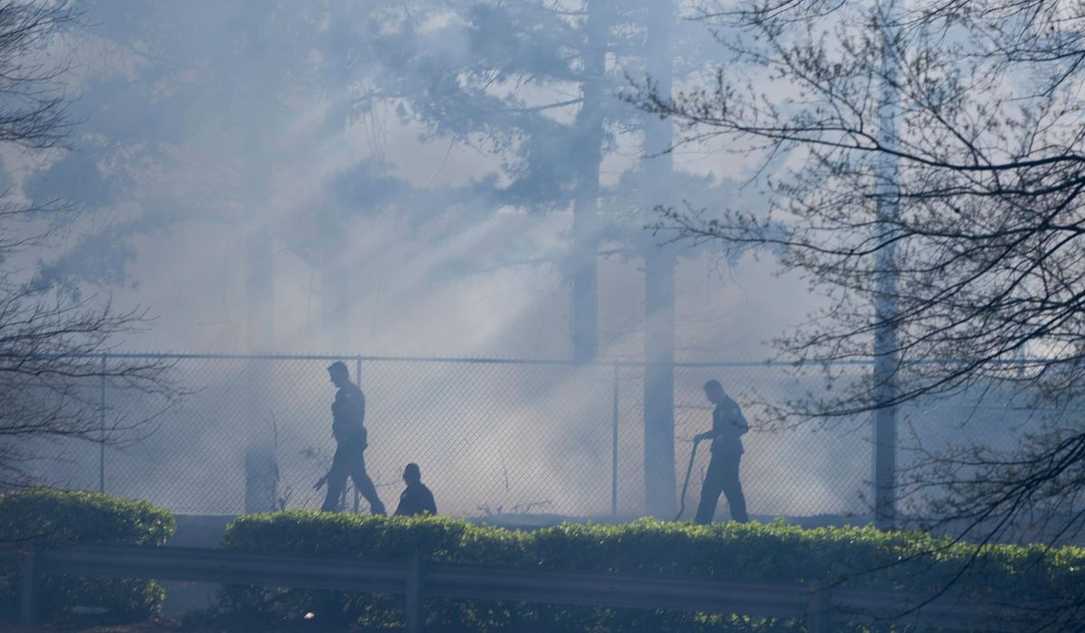 NextImg:Texas wildfire prompts evacuations as Arkansas and Florida also battle blazes