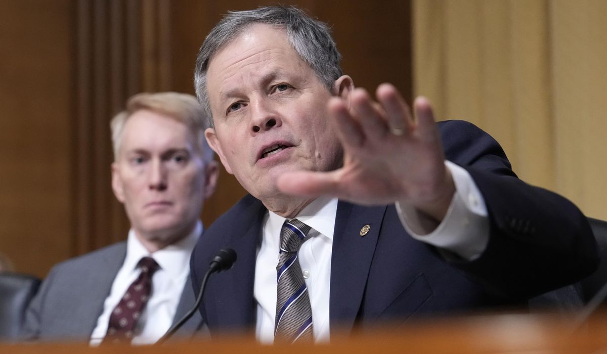 NextImg:Senate GOP eyes at least $2 trillion in spending cuts for budget package, Daines says