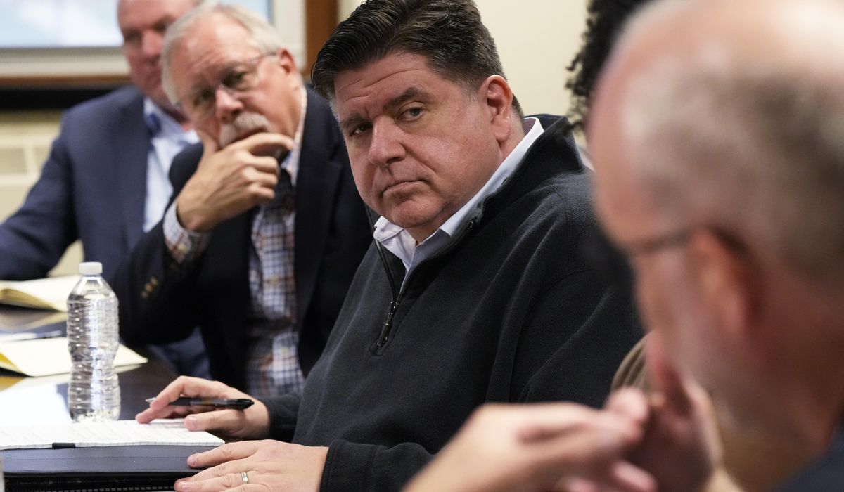 NextImg:Illinois Gov. J.B. Pritzker tries to chart a path for national Democrats to counter Trump