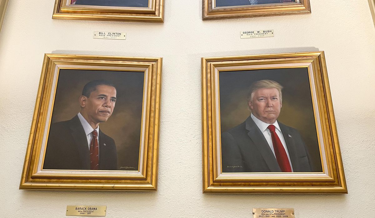 NextImg:Trump says he would ‘love’ to run against Obama for a third term