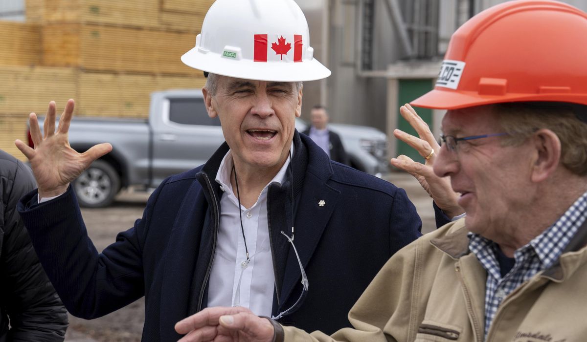 NextImg:Canadian Prime Minister Carney says trade war is hurting Americans, noting consumer confidence