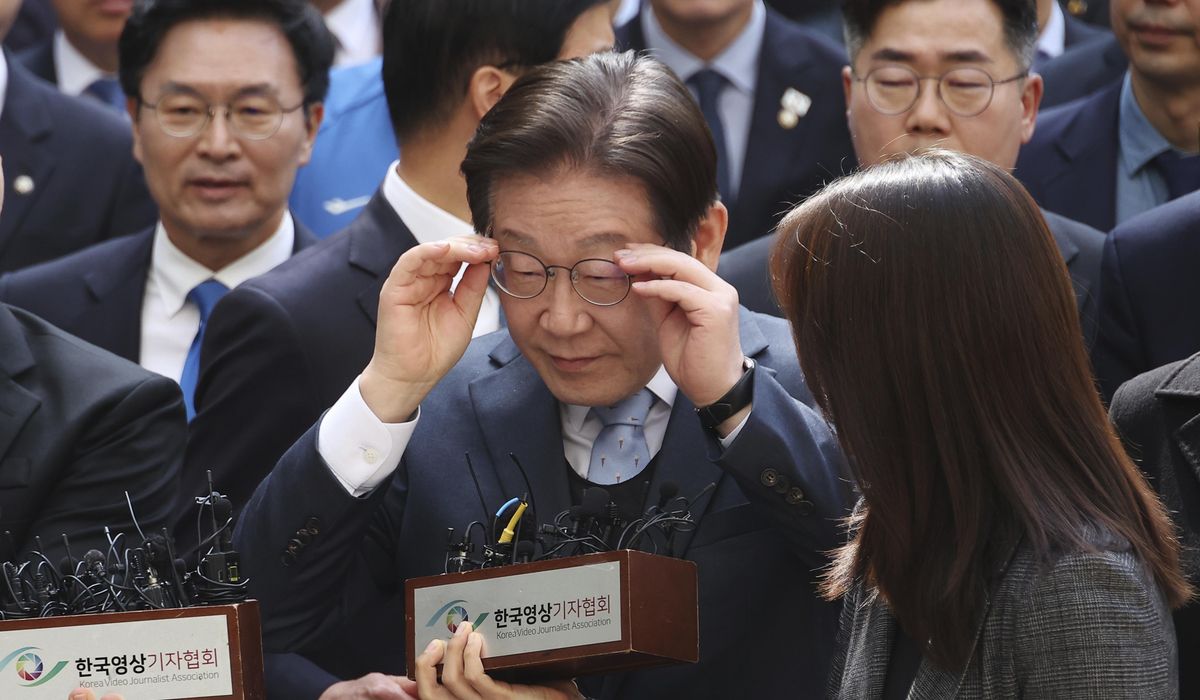 NextImg:Conviction of South Korean opposition leader is overturned