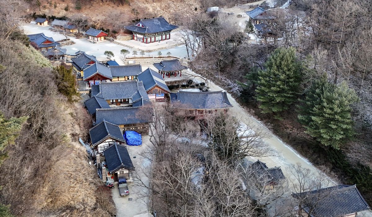 NextImg:South Korea’s centuries-old Gounsa temple is left in ruins following unprecedented wildfires