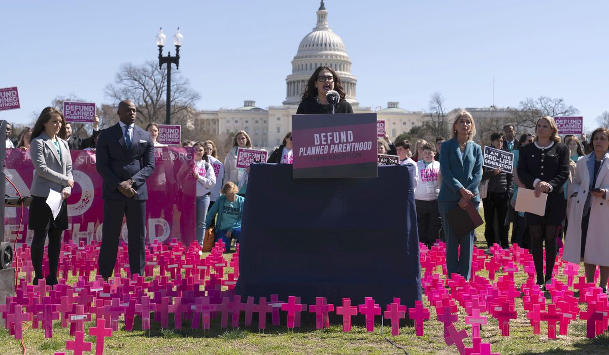 NextImg:Pro-life activists warn House Republicans against ‘betrayal’ on Planned Parenthood funding