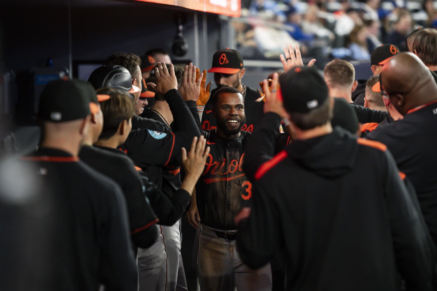 Orioles swat first-game record six homers, rout Blue Jays Orioles swat first-game record six homers, rout Blue Jays