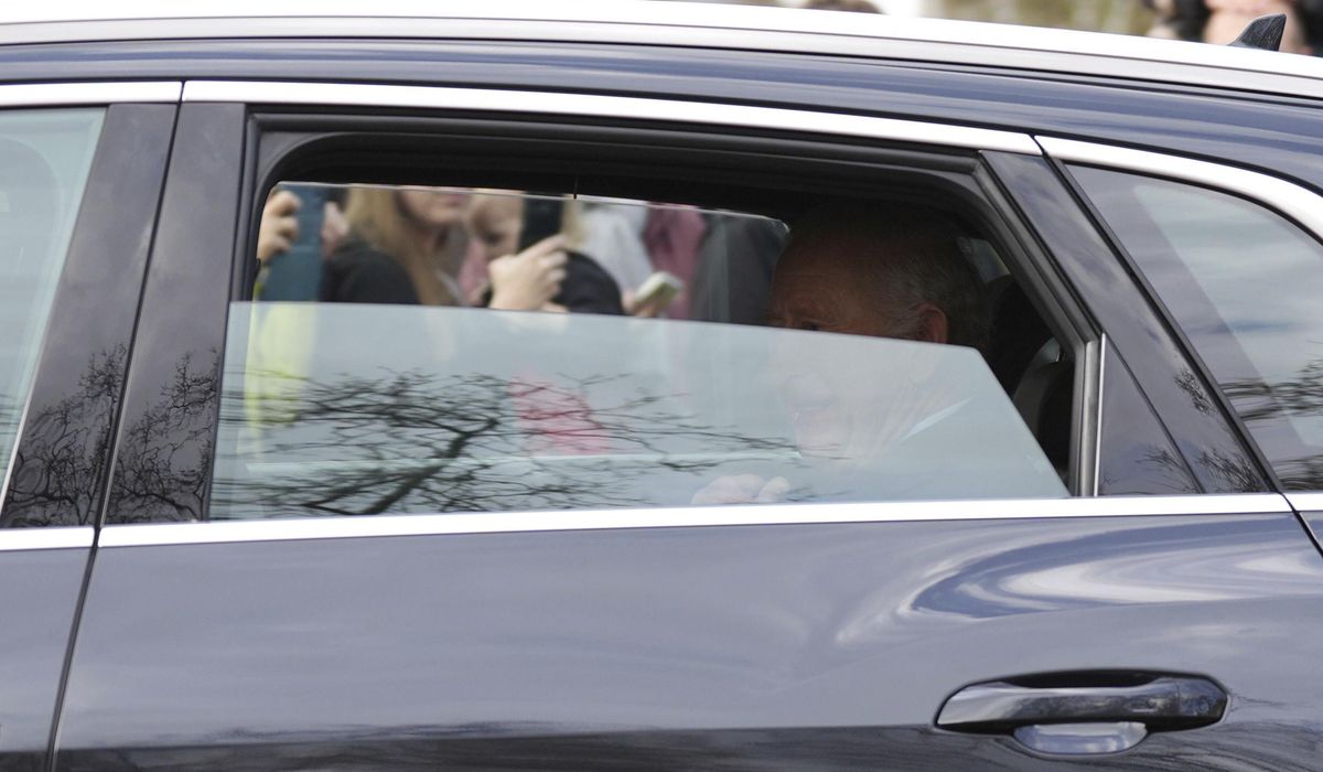 NextImg:King Charles III seen in public one day after hospitalization for cancer treatment side effects