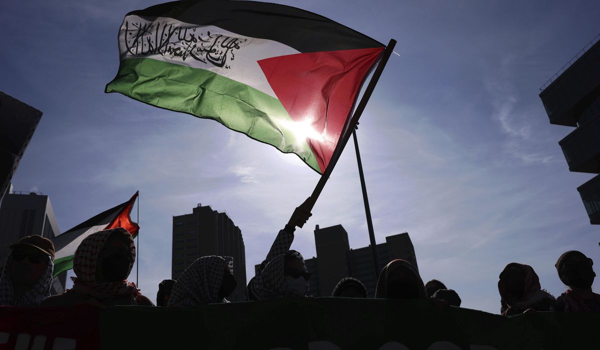 NextImg:FIRE report finds college censorship shifting against Gaza protests