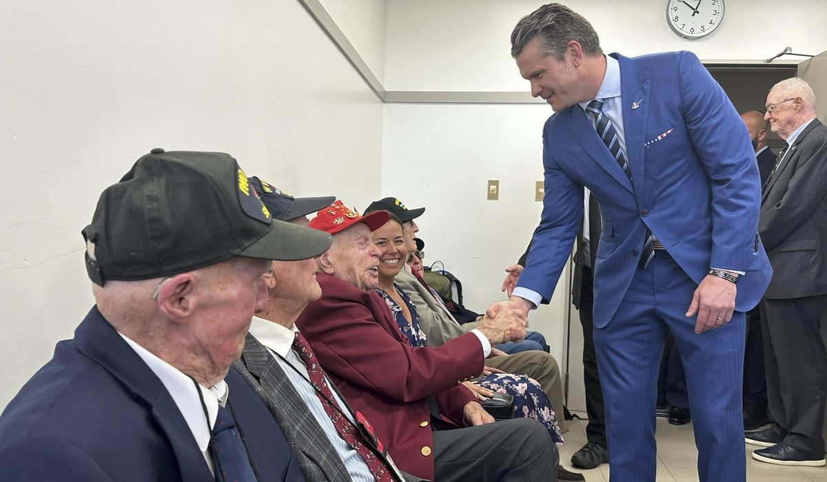 NextImg:Hegseth joins WWII memorial service on his first trip to Japan and vows to strengthen alliance