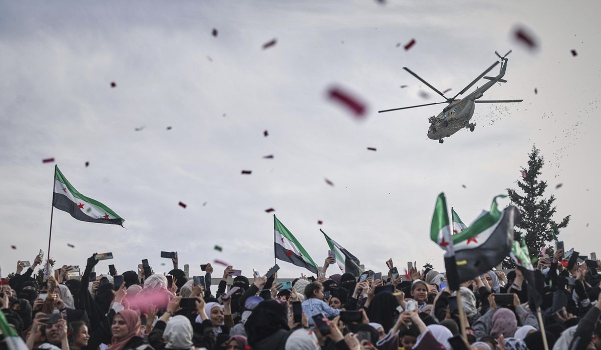 NextImg:U.S. warns of possible attacks in Syria during a Muslim holiday
