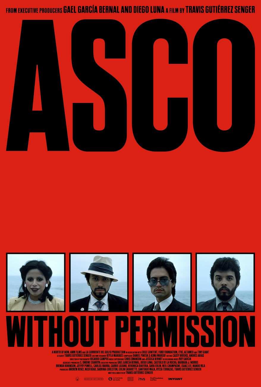 This image released by Asa Nisi Masa Films shows promotional art from the film "ASCO: Without Permission." (Asa Nisi Masa Films via AP)