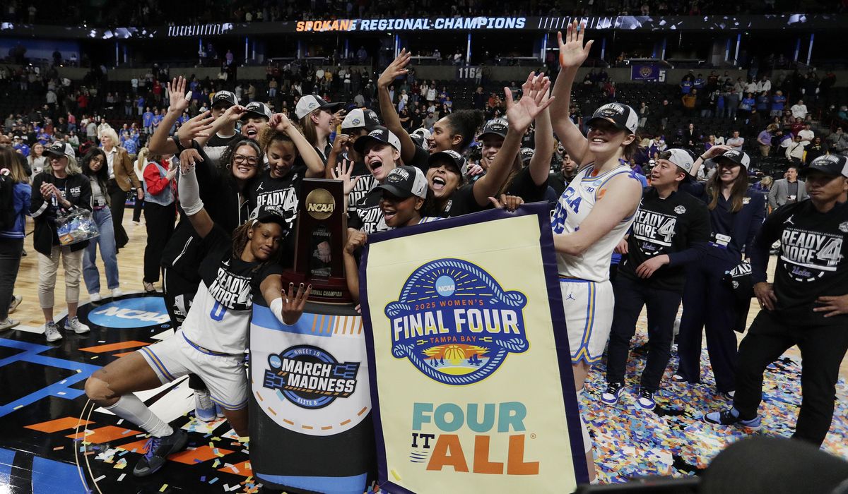NextImg:Lauren Betts, UCLA beat LSU to reach their first women’s Final Four