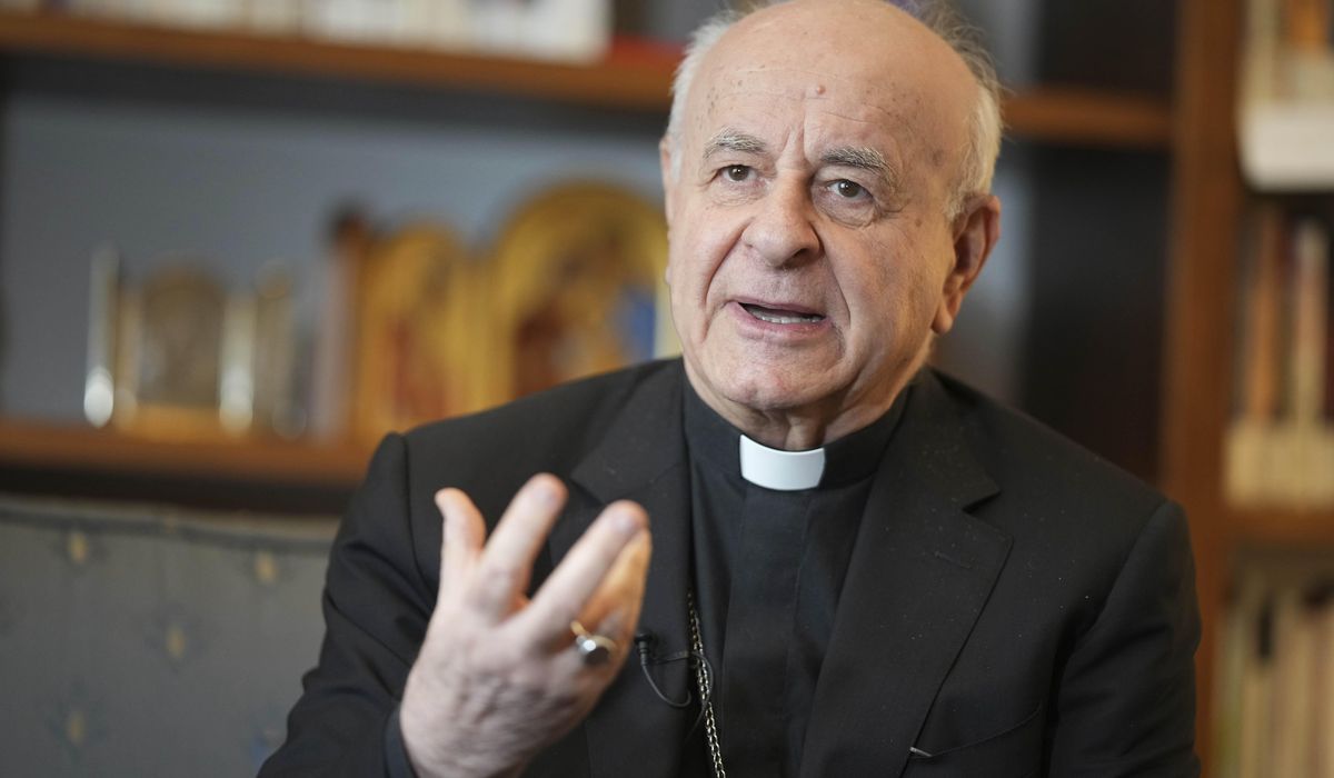 NextImg:Pope Leo replaces Cardinal Paglia at John Paul II Institute