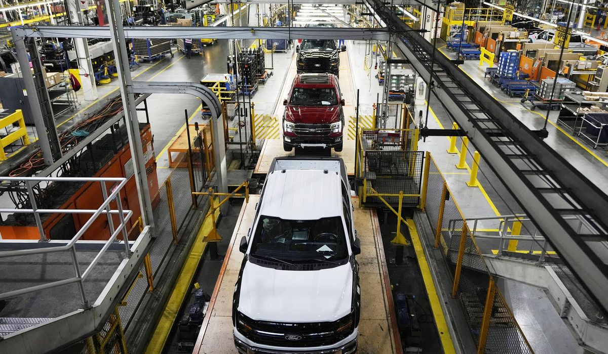 NextImg:Automakers report stellar sales ahead of Trump’s tariffs taking effect