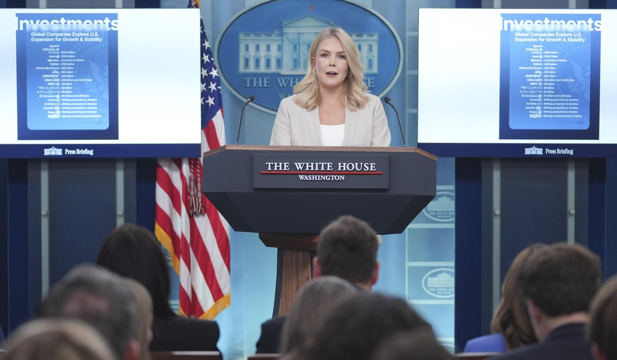 NextImg:Karoline Leavitt says tariffs are nonnegotiable