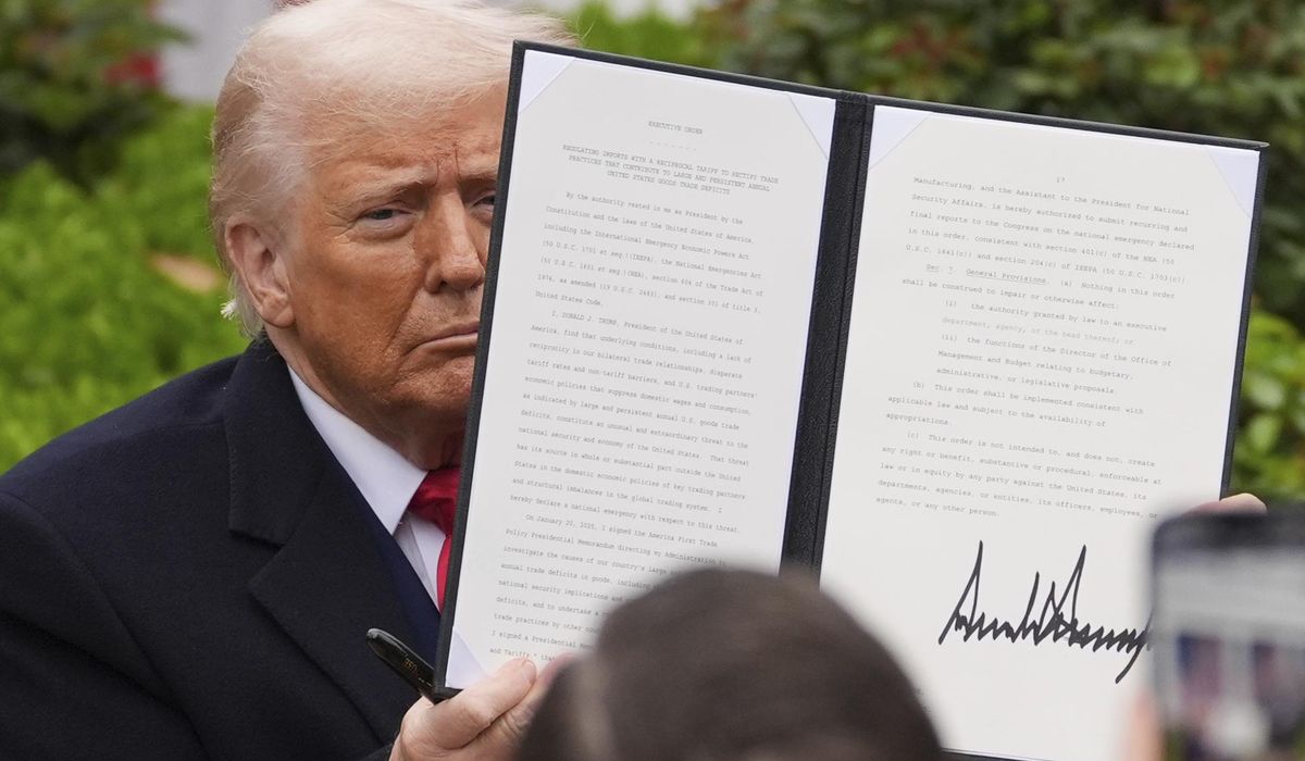 NextImg:Trump White House stands by tariffs in the face of global pushback