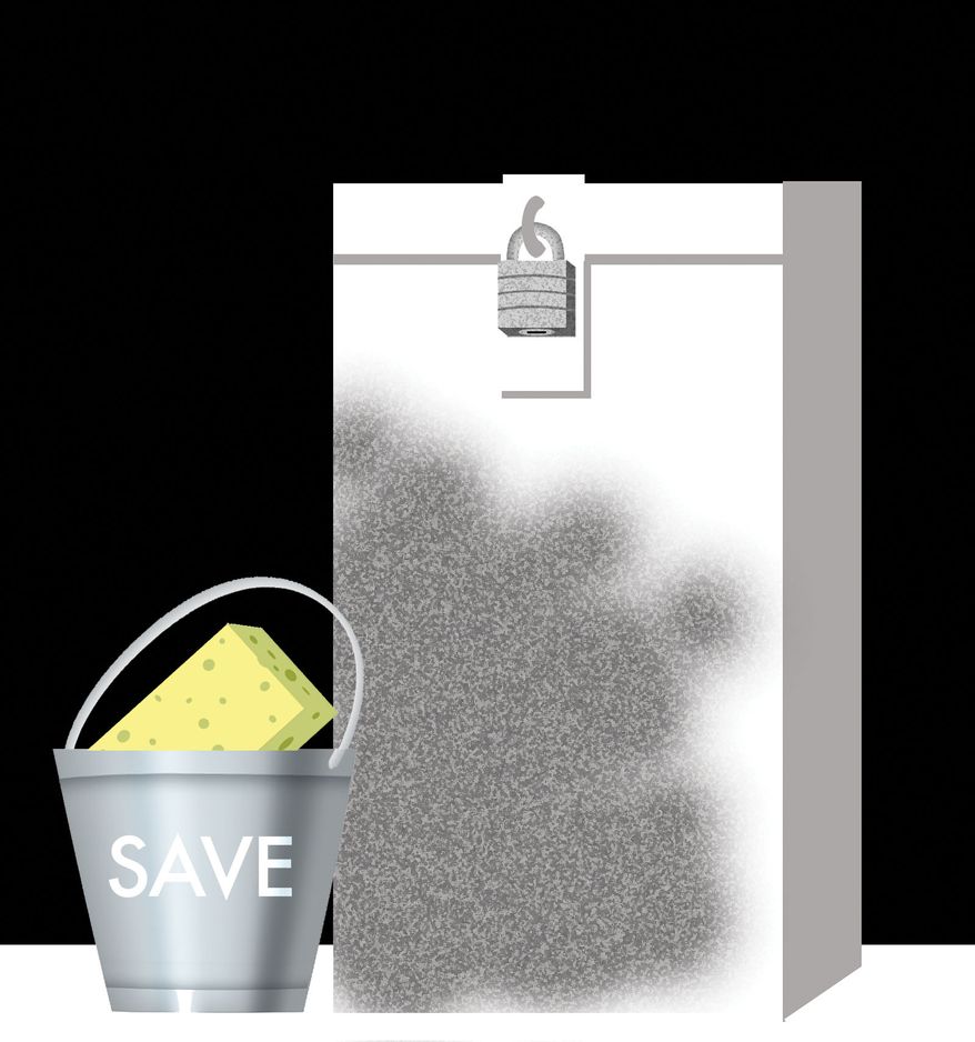 Securing elections with the SAVE Act illustration by Alexander Hunter/The Washington Times