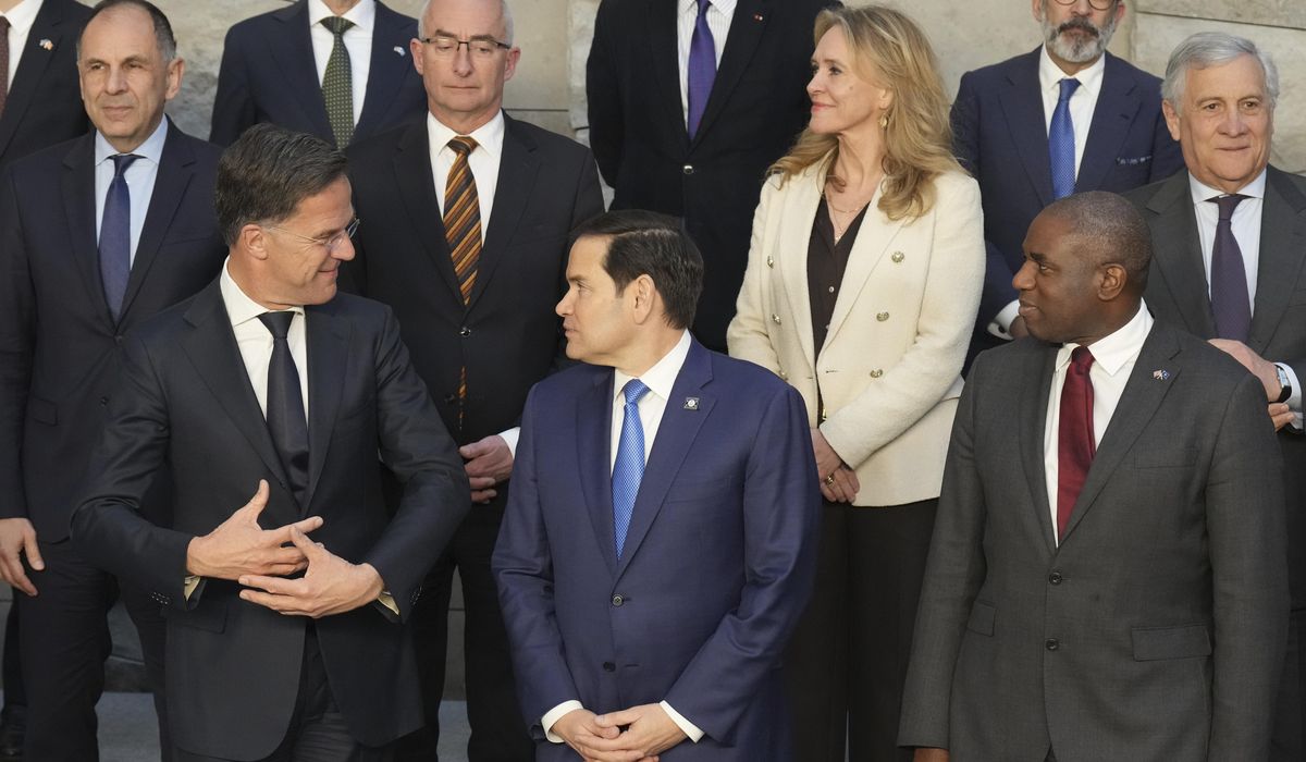NextImg:Rubio tries to reassure wary allies of U.S. commitment to NATO as Trump sends mixed signals
