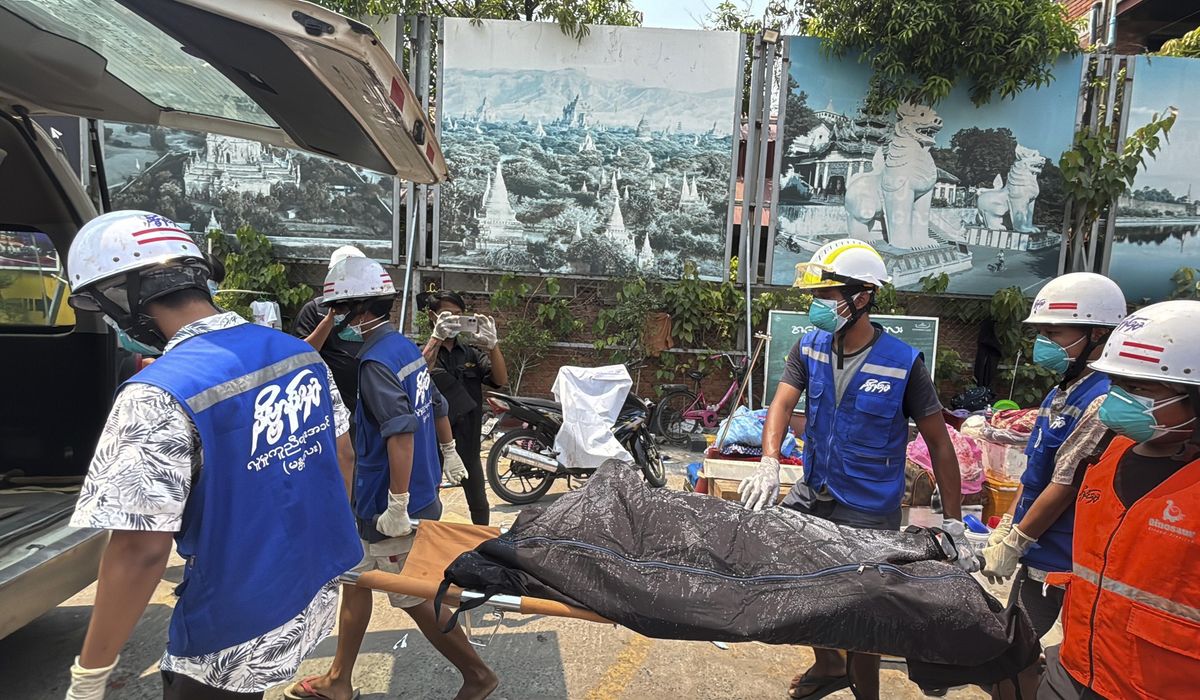 NextImg:Myanmar earthquake death toll rises to 3,085 as more bodies found