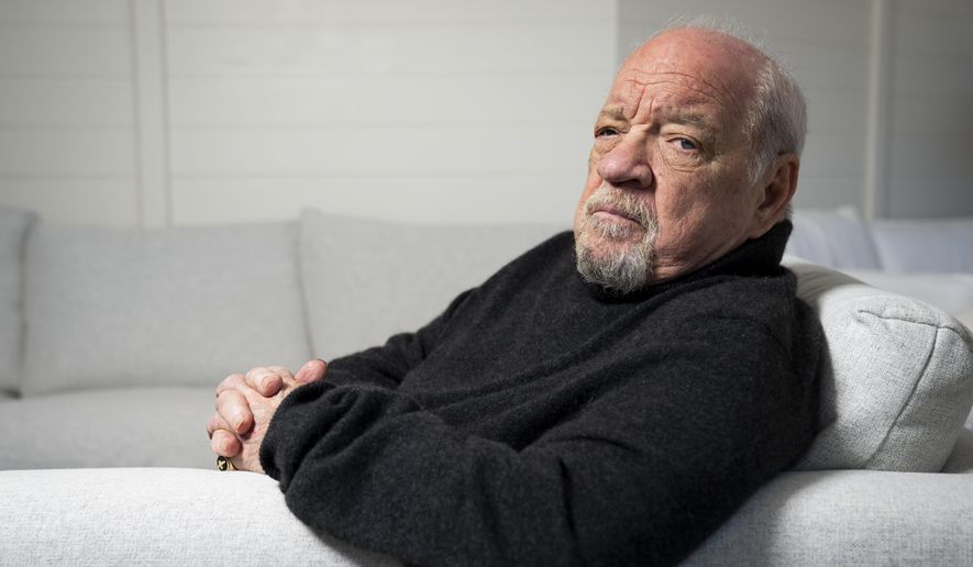 Director Paul Schrader poses for a portrait for the film 'Oh, Canada', at the 77th international film festival, Cannes, southern France, May 17, 2024. (Photo by Scott A Garfitt/Invision/AP, File)
