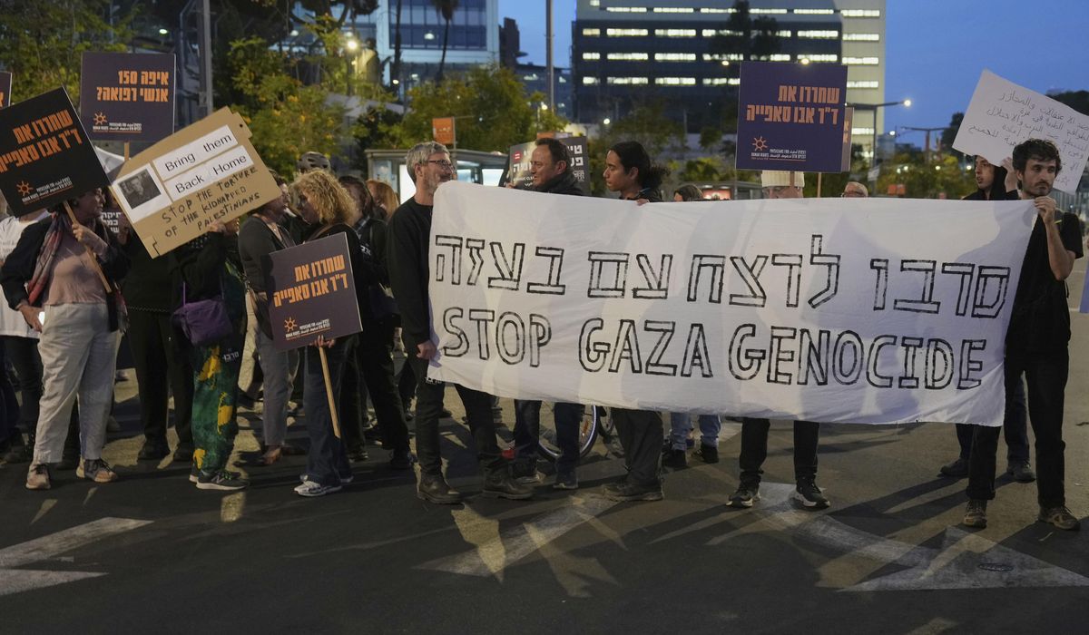 NextImg:Israeli troops deploy to a new security corridor across southern Gaza