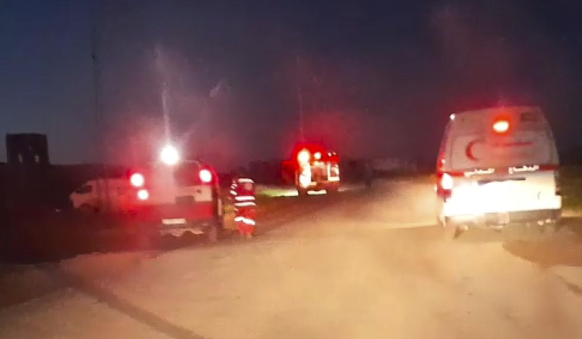 NextImg:Israel walks back its account of the killing of 15 medics in Gaza after video seems to contradict it