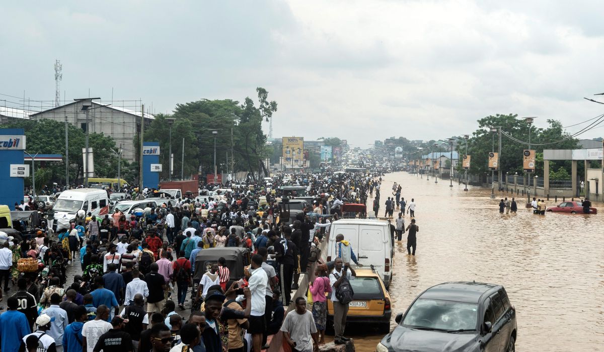 NextImg:At least 22 killed after heavy rains flood Congo’s capital