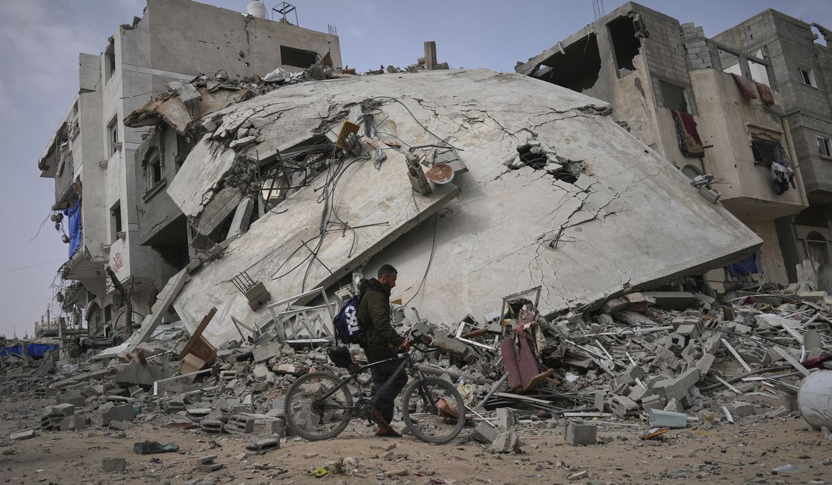 NextImg:Israeli strikes on Gaza kill 24, mostly women and children