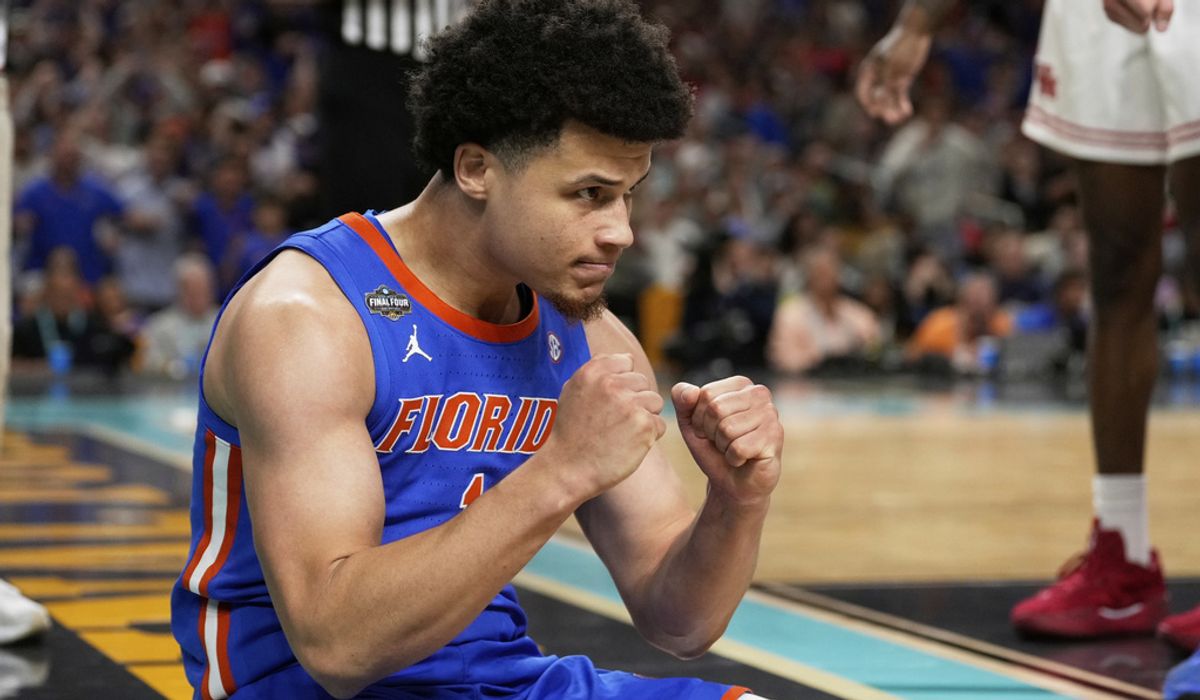 NextImg:Walter Clayton Jr.’s defensive stop gives Florida its 3rd national title with 65-63 win over Houston
