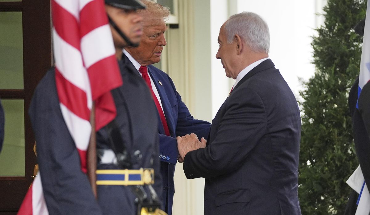 NextImg:Netanyahu bargains with Trump, vows to end trade deficit: ‘Free trade has to be fair trade’