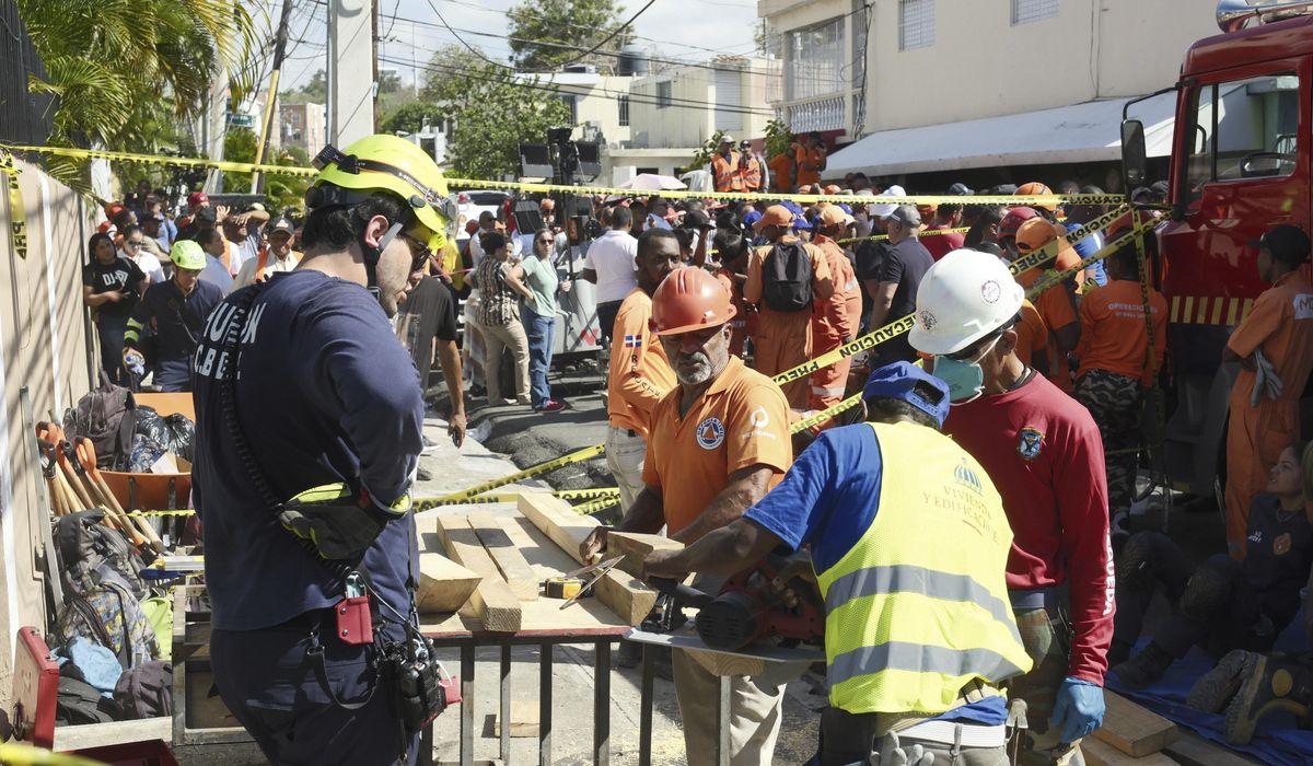 NextImg:Roof collapse at Dominican club kills at least 113 as officials scramble to identify victims