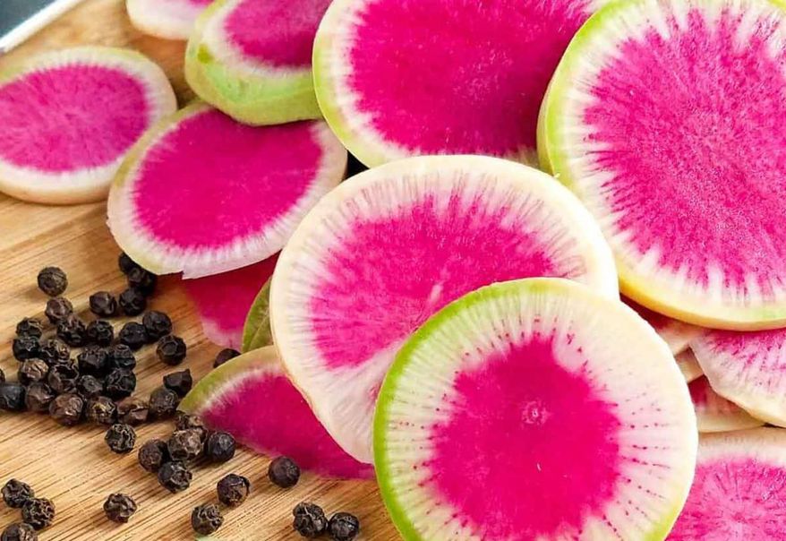 From watermelon radishes to black radishes, unique radish varieties put this root vegetable in the spotlight. Photo credit: Peel with Zeal.
