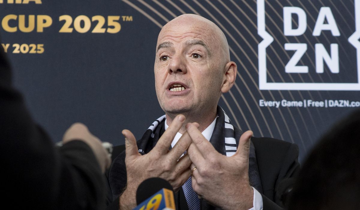 NextImg:FIFA president vows ‘world will be welcomed’ as Club World Cup preps for U.S. debut