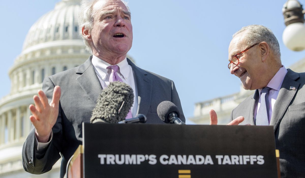 NextImg:Sen. Tim Kaine says President Trump is waging ‘unconstitutional’ war against Iran