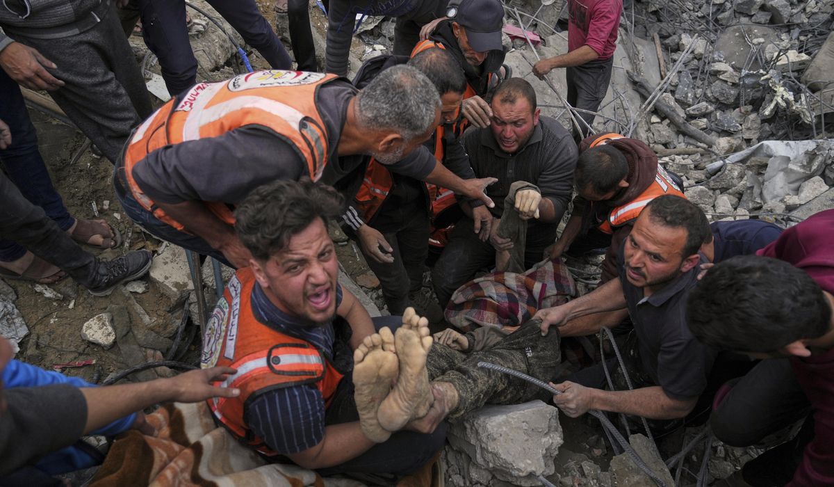NextImg:Hamas says it’s sending a delegation to Qatar to continue Gaza ceasefire talks