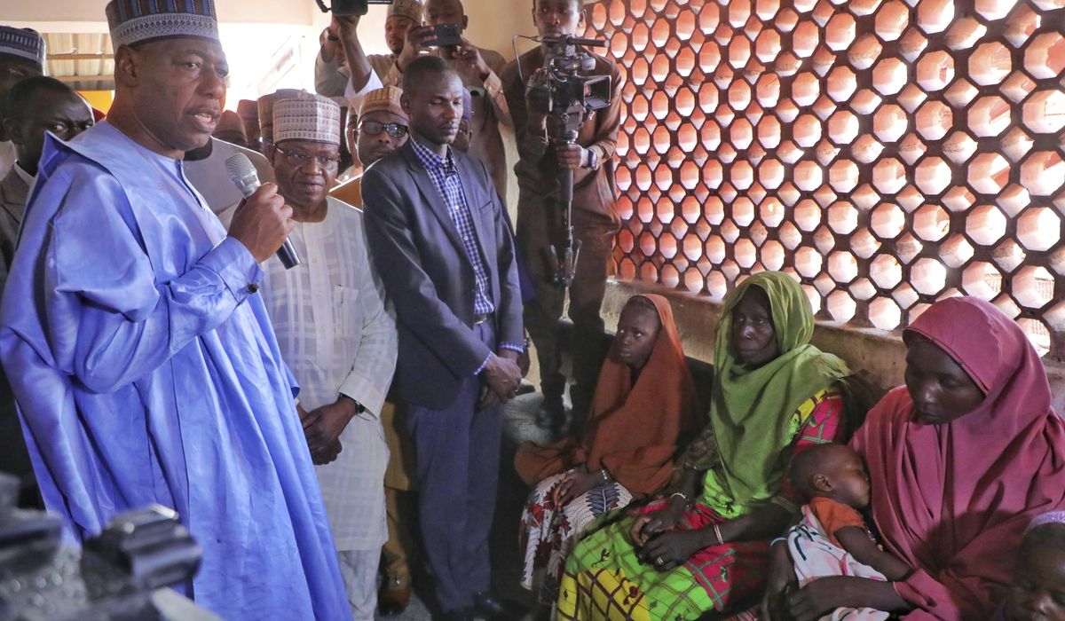NextImg:A roadside bomb kills 8 bus passengers in northeast Nigeria