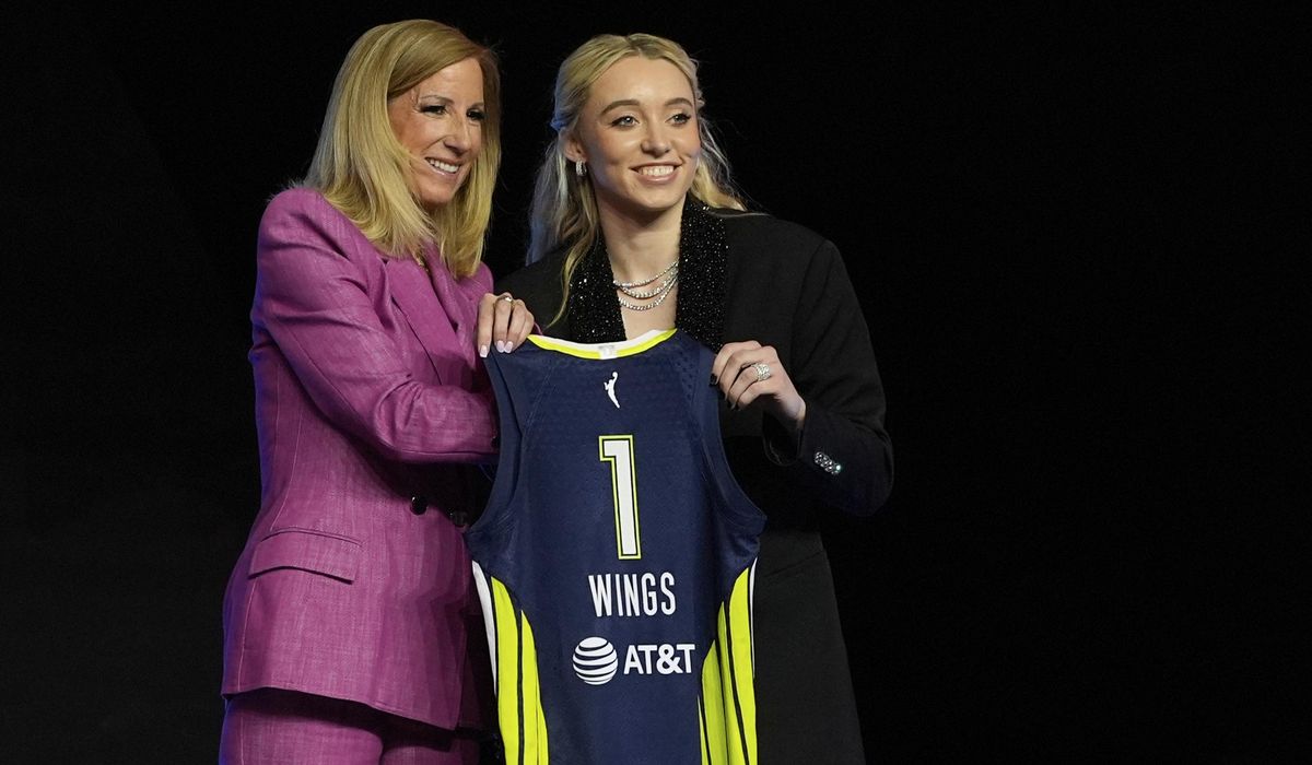 NextImg:Bueckers selected No. 1 overall in WNBA draft, going to Wings