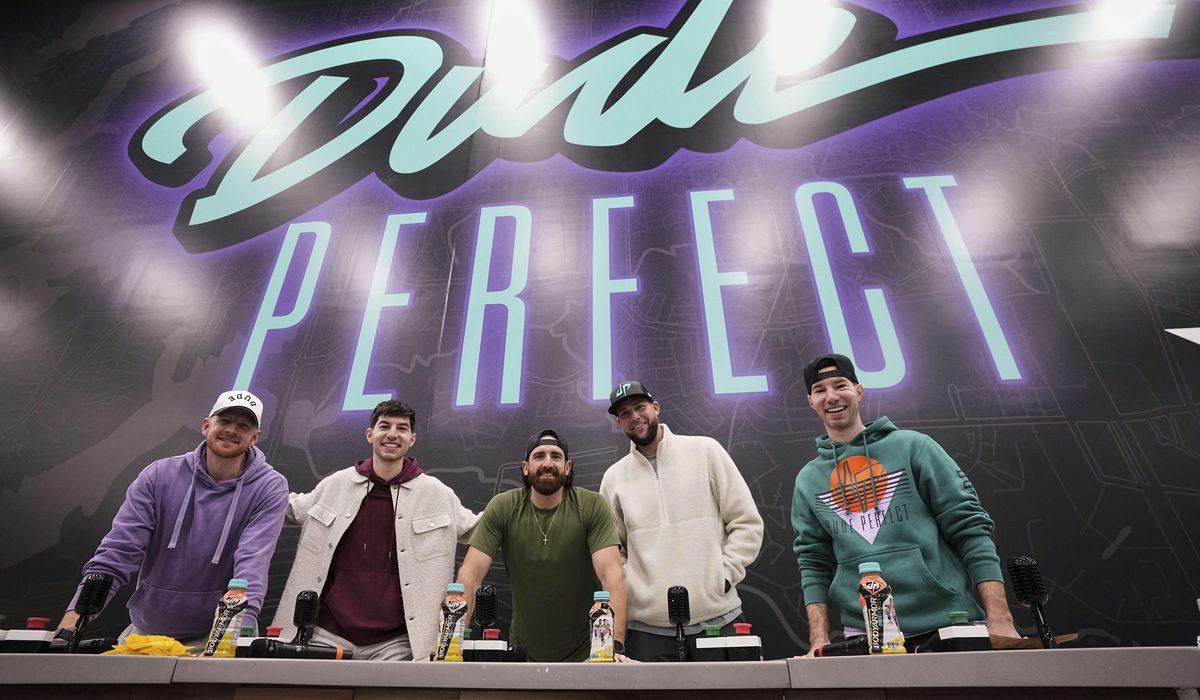 NextImg:Dude Perfect has grown from trick shots to trusted sports and entertainment brand