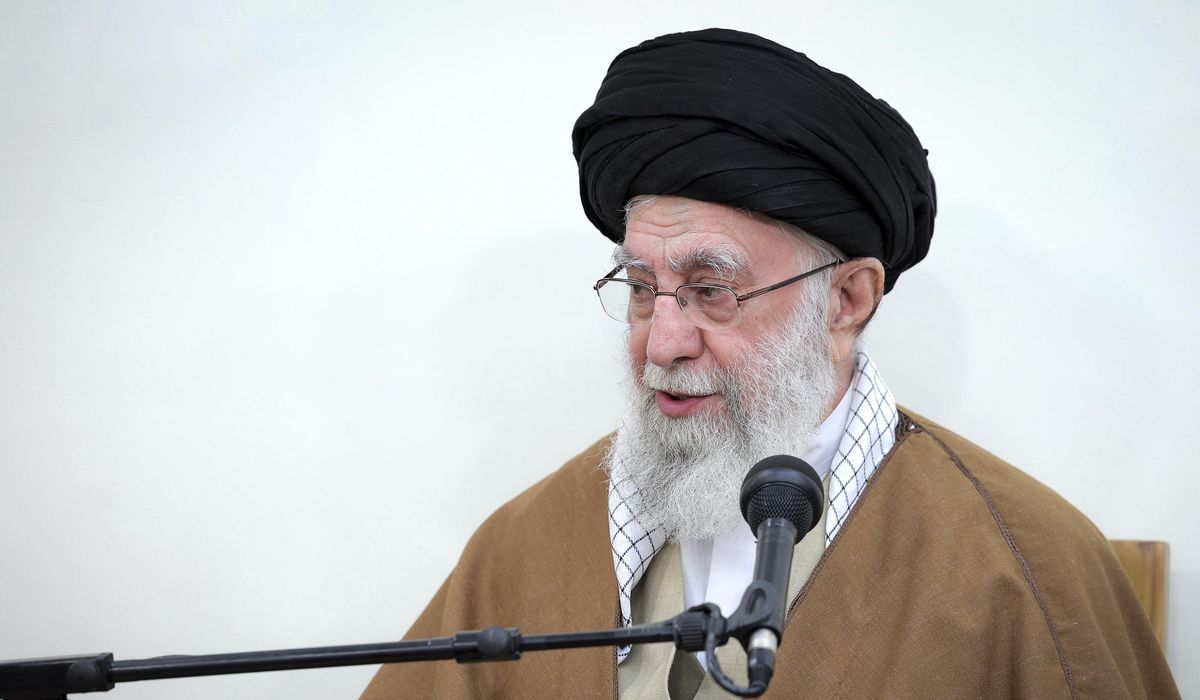 NextImg:Iranian supreme leader expresses endorsement of talks with U.S.