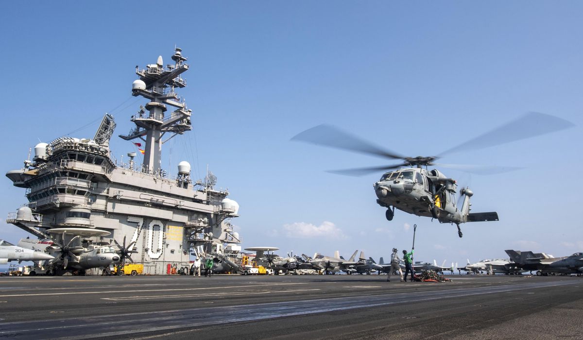 NextImg:Another American aircraft carrier in Mideast waters ahead of second round of Iran-U.S. nuclear talks