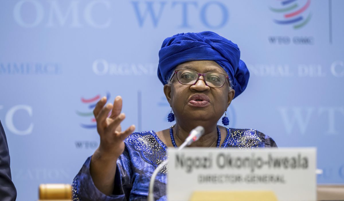 NextImg:World Trade Organization says global trade could slide this year because of Trump’s tariff policies
