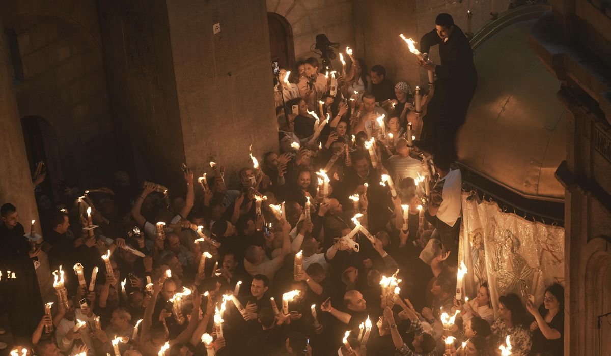 NextImg:What’s behind the visually stunning ‘Holy Fire’ ceremony in Jerusalem?