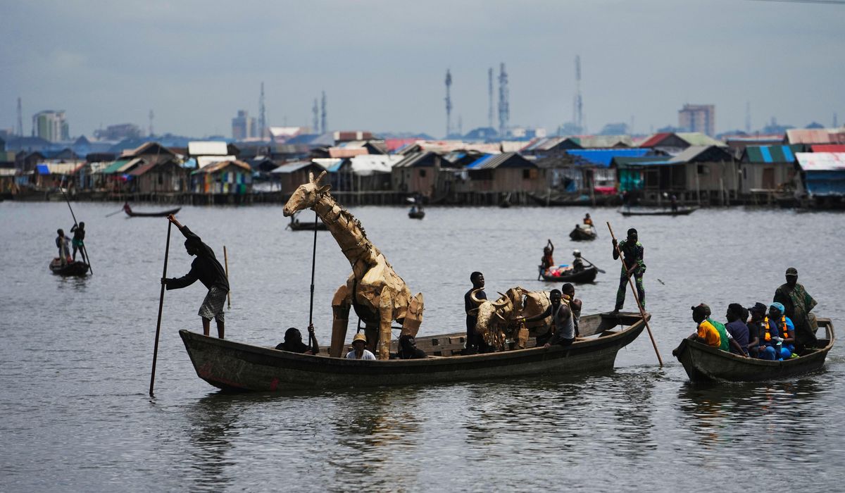 NextImg:In Nigeria’s floating slum, ‘The Herds’ tour spotlights climate change where it’s felt the most